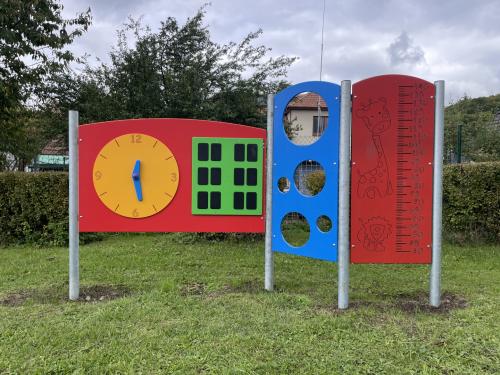 Nové herní prvky v areálu MŠ